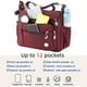 thumbnail image 3 of MINTEGRA Bolso de hombro para mujer, bolso espacioso con múltiples bolsillos, bolso cruzado para mujer, bolso de mano a la moda con asa superior, 3 of 5