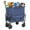 Dark Blue, variant on GDF Studio Minimeetall Collapsible Utility Wagon, Dual-Layer Expandable Storage Cart with 360° Wheels, Black