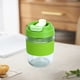 thumbnail image 5 of Taza doble de vidrio con tapa con pajita | Vaso portátil térmico de 400 ml | Hermético 360° | Resistente al calor | Soporte para teléfono | Colores macaron | 1 unidad, 5 of 6