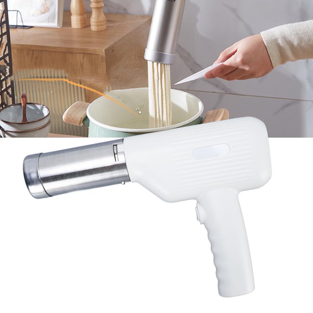 Machine à Pâtes Électrique Portative 5 en 1 Sans Fil Machine à Pâtes Automatique Portable Fabricant de Nouilles en Acier Inoxydable 304 pour la Maison