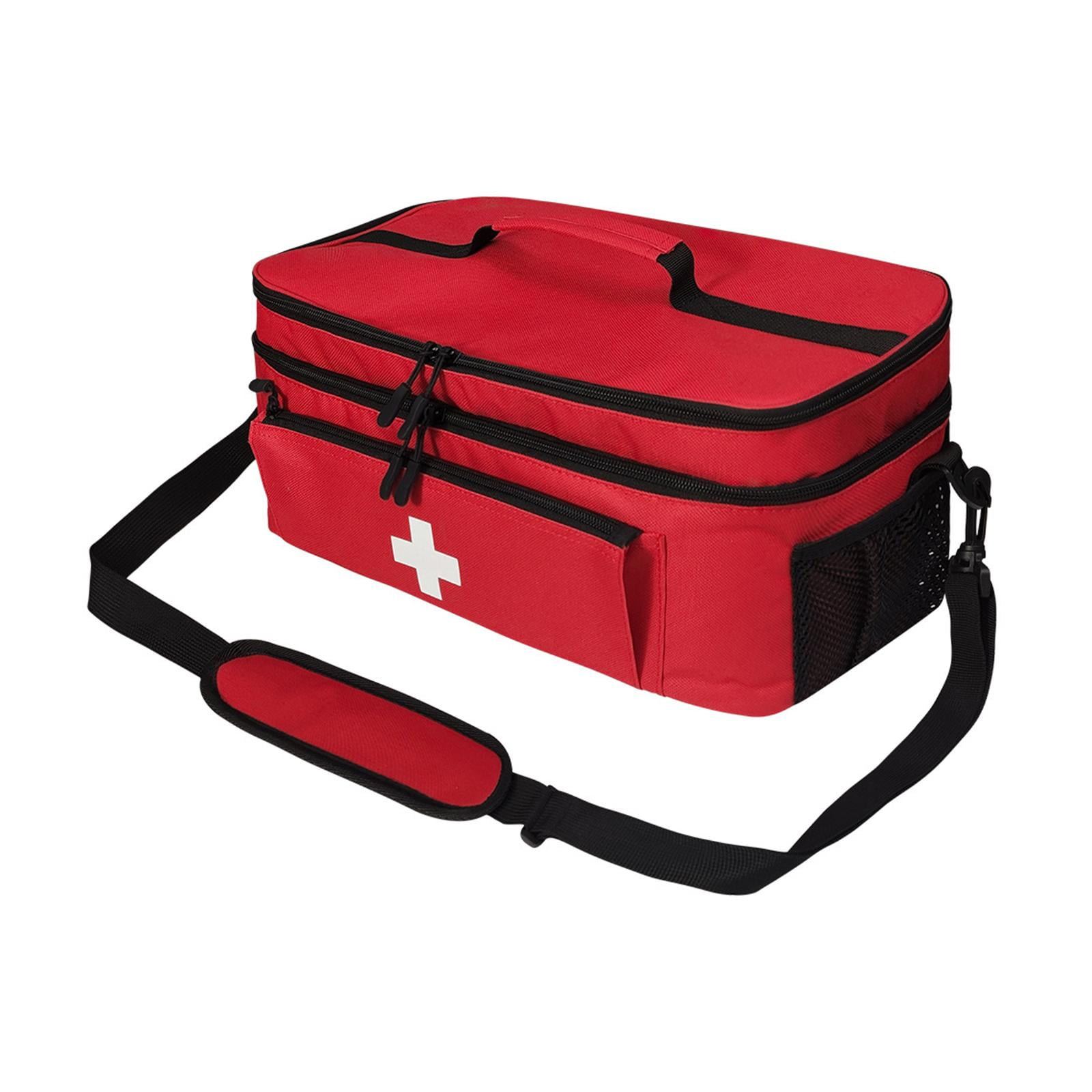 lionlar Empty First Aid Bag Gifts Emergency Kits Organizer for Workplace Travel Home