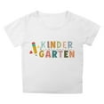 thumbnail image 4 of shqvo Toddler Tshirts Girls 4t 100th Day Of School Graphic Short Sleeve School Spirits Loose Preppy Shirt Teen Girl Gifts, 4 of 4