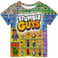 thumbnail image 4 of Camiseta con estampado 3D de Stumble Guys Game para niños, ropa para niños, camisetas de dibujos animados Harajuku, ropa informal divertida, camiseta para niñas y niños 2024, 4 of 5