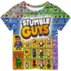 thumbnail image 3 of Camiseta con estampado 3D de Stumble Guys Game para niños, ropa para niños, camisetas de dibujos animados Harajuku, ropa informal divertida, camiseta para niñas y niños 2024, 3 of 4