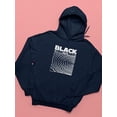 thumbnail image 3 of Black Whyte Techno Style Hoodie Women -Image by Shutterstock, Female 3X-Large, 3 of 4