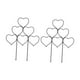 thumbnail image 2 of 2 enrejados para plantas de jardín, decorativos, de metal, resistentes, para interior y exterior, para plantas trepadoras, soporte para de interior Negro, 2 of 8