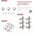 thumbnail image 2 of WASHWEPE 1 Set Guitar Tuning Machine Heads Round for Guitar Enthusiasts and Beginners, 2 of 8