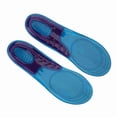 thumbnail image 1 of 1 Par De Plantillas Para Zapatos Deportivos, Almohadillas Para Zapatos Unisex, Soporte Suave De Silicona, Amortiguación Con Absorción De Golpes, Plantillas Protectoras Para Pies, 1 of 7
