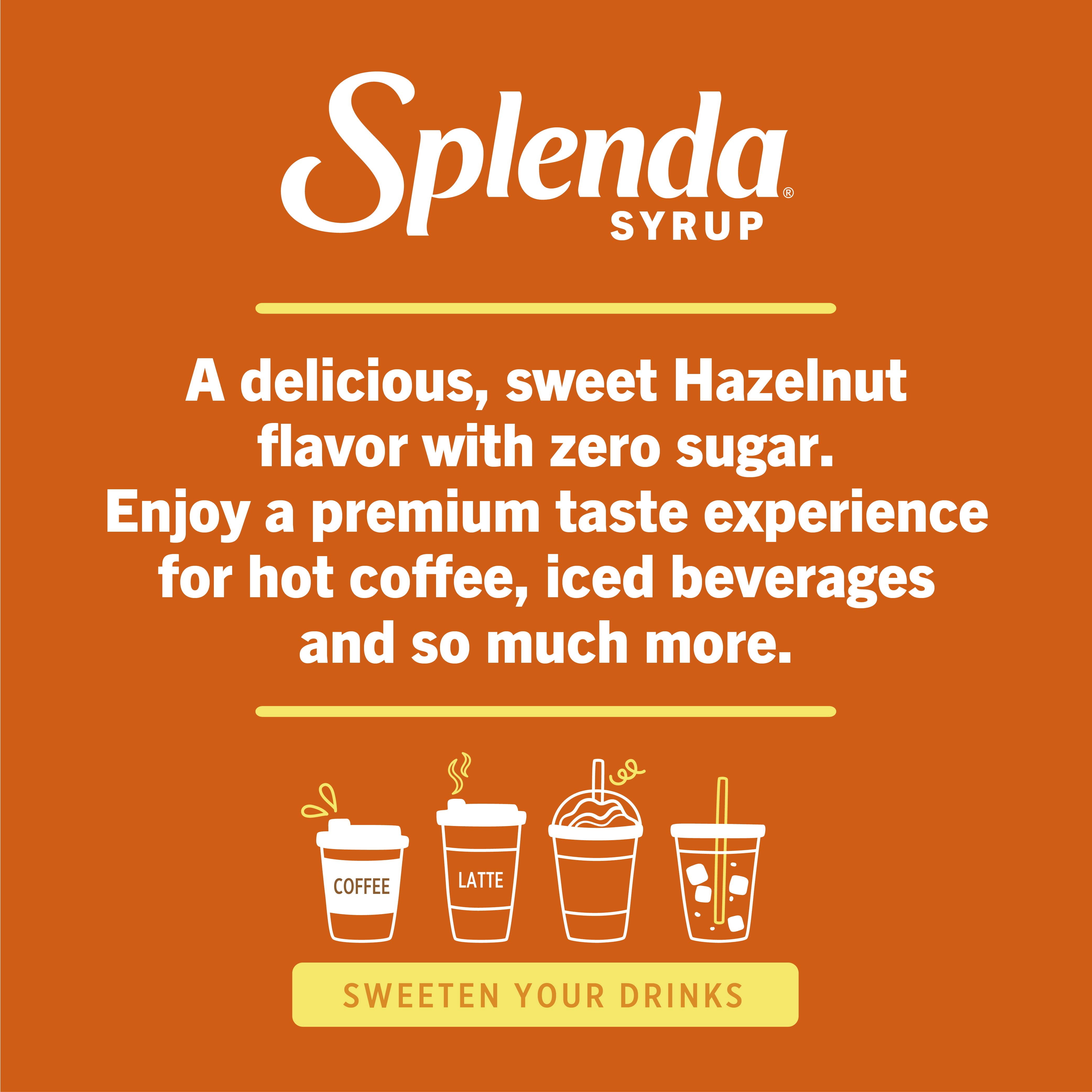 Splenda Hazelnut Sugar-Free Syrup 750mL
