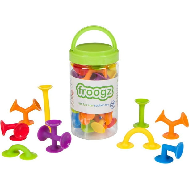 Froogz - 25 Piece Suction Toy Construction Set | Building Kit - Walmart.com - Walmart.com