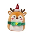 thumbnail image 4 of Peluche navideño para abrazar, regalo de fiesta de Navidad, decoración del hogar, adorable caricatura Forma de alce, 4 of 9