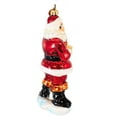thumbnail image 3 of Christopher Radko Company 7.25In Snacktime Santa, Glass, Christmas Ornament 100960, 3 of 3