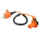 thumbnail image 4 of Racing Ignition Coi, Asiento Plano Tipo J Electrodo Tipo J Reemplazo De Bujía De Encendido De Amplia Aplicación Para EZ90 Cub 1991-1996 Para Mantenimiento, 4 of 7