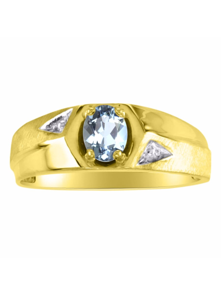 August Birthstone RYLOS Simply Elegant Beautiful Peridot /& Diamond Ring