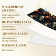 thumbnail image 6 of Peel and Stick Wallpaper 23.6in x 9.8ft Skulls Autumn Flowers Pumpkins Grapes Dark Floral Arrangement Contact Paper Vinyl Self-Adhesive Removable Wall Paper for Bedroom DIY Decor Renter Friendly, 6 of 8