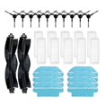 thumbnail image 1 of For M6 Pro Robot Vacuum Cleaner Replacement Parts Accessories Main Side Brush Hepa Filter Mop Cloth,A, 1 of 5