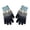 Navy, variant on Unisex Touchscreen Knit Gloves Elastic Cuff Texting Gloves for Cold Weather