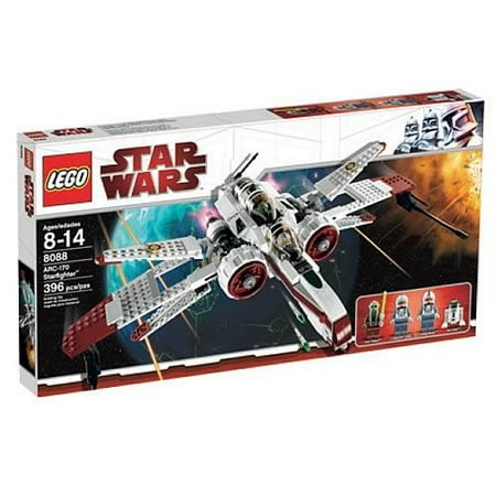 Star Wars The Clone Wars ARC-170 Starfighter Set LEGO 8088