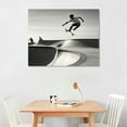 thumbnail image 2 of COMIO  Skateboarding Wall Decor - Skater Room Decor, Black White Skateboard Poster, Skate Board Wall Art Prints, Skater Pictures Photo Gifts for Teens Boys Bedroom Decorations, 2 of 4