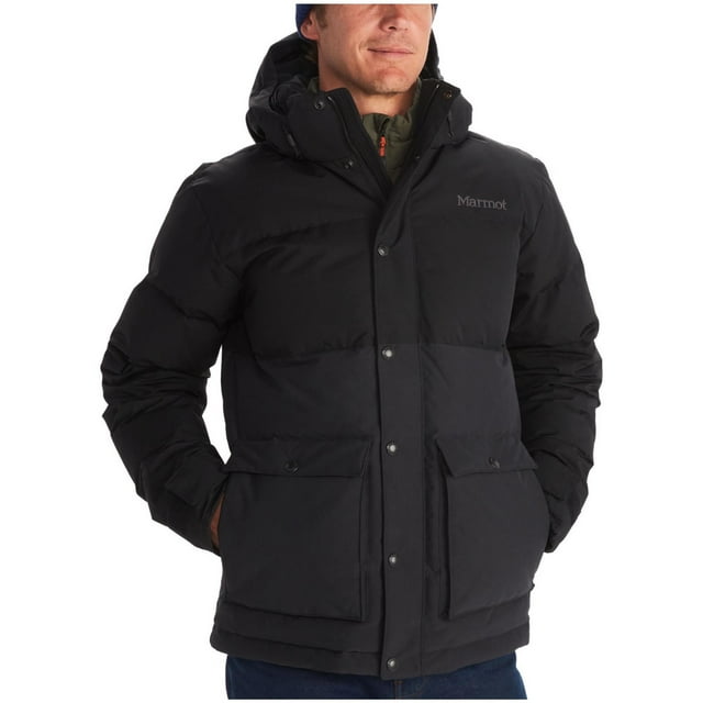 Marmot Veste Matelassée Fordham pour Hommes, Noir, TTG