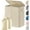 Beige, variant on Double Laundry Hamper with Lid and Removable Laundry Bags, Large Collapsible 2 Dividers Dirty Clothes Basket with Handles for Bedroom Laundry Room Closet Bathroom College, 136L Beige