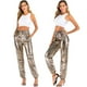 thumbnail image 5 of Pantalones de chándal casuales deportivos de cintura alta para mujer Hip Hop, 5 of 8