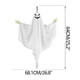 thumbnail image 2 of Adorno colgante de fantasmas de Halloween | Diseño de huesos de mano espeluznantes | Expresiones Aterradoras y Adorables | Tela y plástico | Fácil de colgar | Decoración interior exterior, 2 of 6