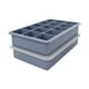 thumbnail image 1 of Juego de bandejas de cubitos de hielo de silicona | Moho flexible sin BPA para bandejas grandes de 15 cubos | Cubitos de hielo que se derriten lentamente para cócteles Whisky Wine | 4 bandejas, 1 of 4