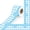 Blue, variant on GYA 50 Feet Checkered Bulletin Board Borders, Black and White Checkered Flag Straight Bulletin Border Trim for Road Race Classroom Decor School Home Office Kindergarden Wall & Door Decor