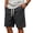 Gray -AB02, variant on Nestiefly Mens Casual Waffle Shorts Cotton Drawstring Shorts Stretch Elastic Waist Summer Beach Lounge Sweat Shorts 2026 Navy 2XL