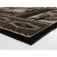 thumbnail image 4 of MDA Home Wild Life Black Polypropylene Area Rug - 8'1'' x 10'5'', 4 of 6