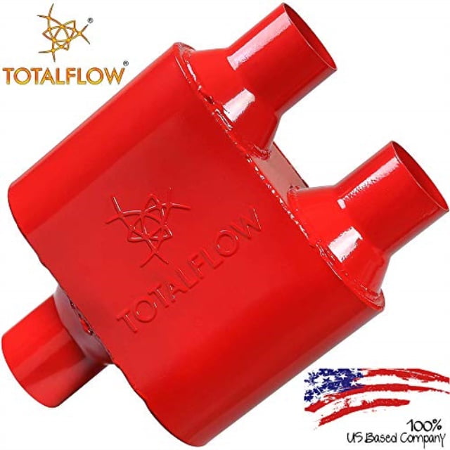 totalflow 342515-2 single chamber universal 2.5" muffler ...