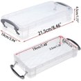 thumbnail image 3 of 1pcs Empilable Boîte Crayon de Couleur Boîte de Rangement (transparent), 3 of 5