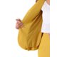 thumbnail image 5 of INSPIRAR CHIC Conjunto de Falda de 2 Piezas para Mujer Blazer Peplum Falda Lápiz de Cintura Alta Atuendo de Trabajo L Amarillo, 5 of 6