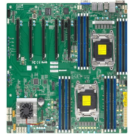 Supermicro X10drg-q Server Motherboard - Intel C612 Chipset - Socket Lga 2011-v3 - 1 X Bulk Pack - Proprietary Form Factor - 2 X Processor Support - 512 Gb Ddr4 Sdram Maximum Ram - 2.13 Ghz]
