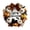 D, variant on Halloween Fall Wreath 2D,2026 Front Door Pumpkin Skull Wreath,Maple Leaves Decorations Outdoor Indoor for 2026 Table Centerpiece Thanksgiving,Colorful Acrylic Round Disk Hanging Ornament,Window