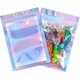 thumbnail image 5 of 100 Pieces Holographic Packaging Bags Storage Bag For Food (holographic Color 7.5*10cm), 5 of 5