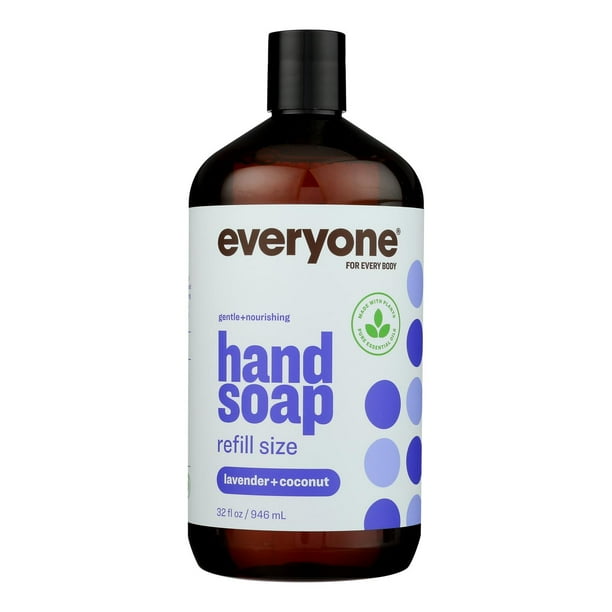Everyone Hand Soap Lavender Coconut Refill 1 Each 132 Fz Walmart