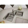 thumbnail image 2 of Elkay DE217324 Dayton Drop In 32 in. x 32 in. Dual Basin Kitchen Sink (Stainless Steel), 2 of 3
