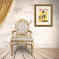 thumbnail image 3 of Vintage Apple Collection 19x24 Gold Ornate Wood Framed with Double Matting Museum Art Print Titled - cappiello_louisebalthy_folies_bergere, 3 of 4