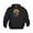 Black, variant on - Vibrant Multicolor Skull - Kids Hooded Sweatshirt, Classic Hoodie
