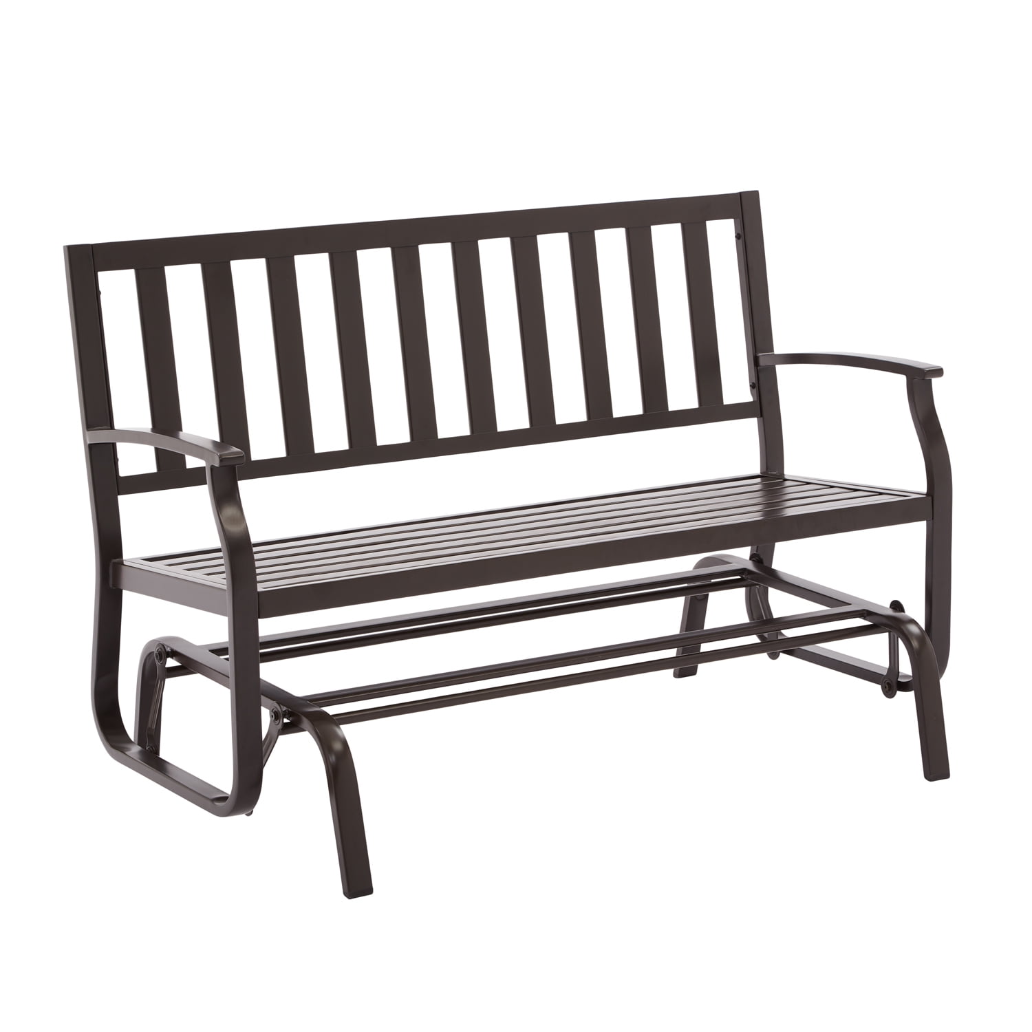 Better Homes and Gardens Farmhouse Metal Glider Bench