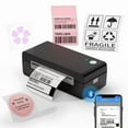 thumbnail image 2 of JADENS Shipping Label Printer, Bluetooth Wireless Thermal Label Printer, Compatible with iOS, Android, Windows, Mac, Chromebook, Widely Used for,,, USPS, 2 of 9