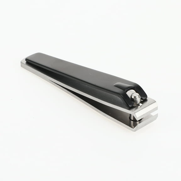 Unique Bargains 1 Pc Portable Large Flat Nail Clippers Toenail Clippers for Women Men Silver Tone