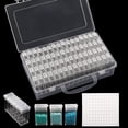 thumbnail image 1 of 64 Grids Diamond Painting Storage Containers with 200 Label Stickers, 1 of 5