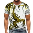 thumbnail image 1 of Playeras Oversize Para Hombre, Camiseta Deportiva Informal Con Estampado 3D Para Hombre, Camiseta De Manga Corta Con Cuello Redondo Y Manga Corta, 1 of 8