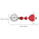 thumbnail image 3 of EeaseMX Reloj colgante creativo para enfermera, reloj colgante para médico, reloj colgante de moda, reloj de bolsillo para médico, para uso decorativo (rojo), 3 of 8