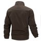 thumbnail image 4 of Ceisia Men's Hooded Waterproof Long Sleeve Jacket Casual Solid Color Loose Fit Gift Outerwear, 4 of 4