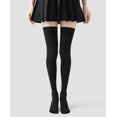 thumbnail image 2 of Women's Extra Long Socks Over The Knee Socks Stovepipe Socks, 2 of 5
