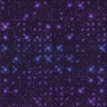 thumbnail image 1 of Ahgly Tapis d'Intérieur Lavable en Machine Carré Transitionnel Rebecca Violet, 6 Pieds Carré, 1 of 7